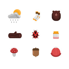 set icon autumn for business