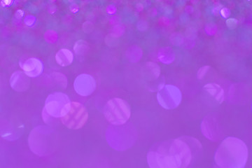 Abstract elegant pink purple glitter vintage sparkle with bokeh defocused