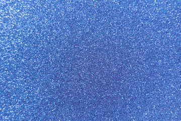 Abstract blue luxury glitter