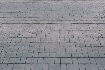 Roads, paved walkways, stone blocks