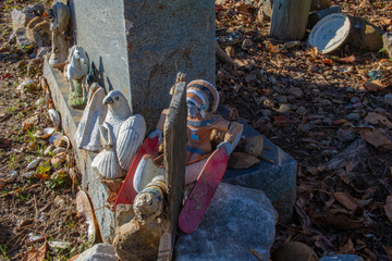 Tribal Tokens on a Memorial