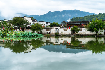 Fototapeta na wymiar Hongcun, an ancient village in Anhui
