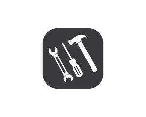 wrench vector illustration and icon of automotive repair