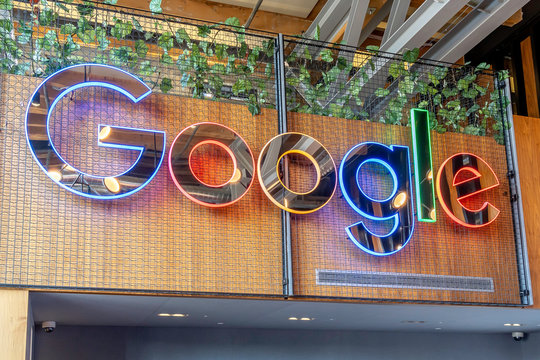 Google Sign In The Google Canada Kitchener-Waterloo Office On September 30, 2019. 