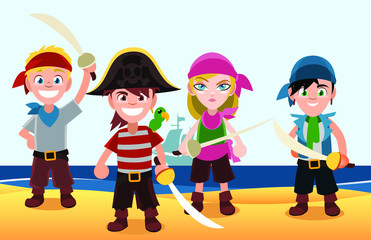 pirate kids