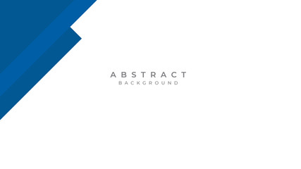 Modern Blue Abstract Background Presentation Design