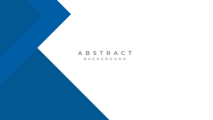 Modern Blue Abstract Background Presentation Design