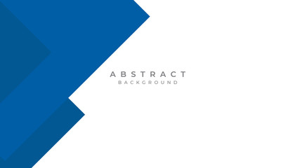 Modern Blue Abstract Background Presentation Design
