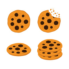 Cookies Vector Design Illustration