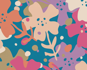 Abstract Flowers 