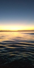 sunset over the sea