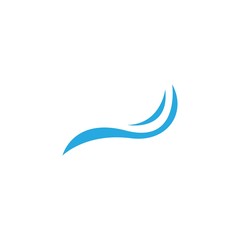 Obraz premium Water Wave Icon