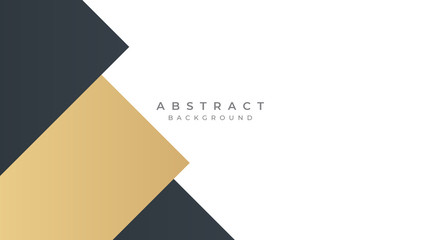 Modern Simple Gold Black Abstract Background Award Presentation Design