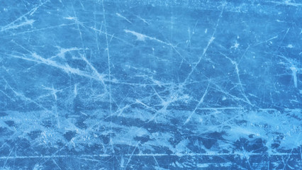 blue ice abstract natural background, winter decor