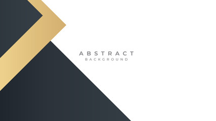 Modern Simple Gold Black Abstract Background Award Presentation Design