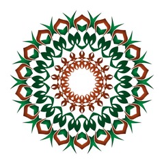 symbol or logo Ornament object for abstract Design