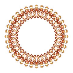 symbol or logo Ornament object for abstract Design