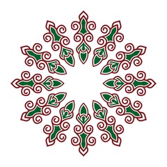 symbol or logo Ornament object for abstract Design