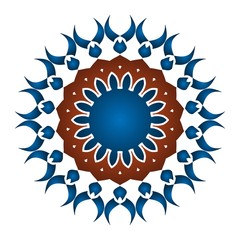 symbol or logo Ornament object for abstract Design