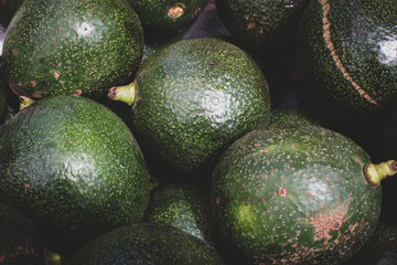 Healthy fruit avocado