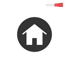 Home or House Icon Design Vector