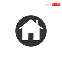 Home or House Icon Design Vector