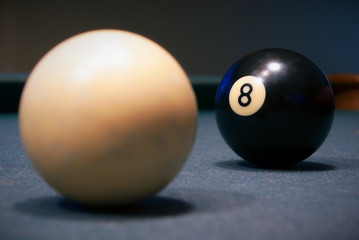 8 ball billard pool winner game over last game