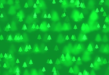 green background with  christmas concept