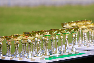 Gilding glittering cups