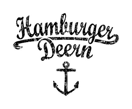 Hamburger Deern (Vintage Schwarz)