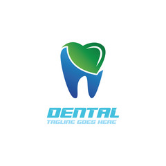 Dental care logo Template vector illustration icon design