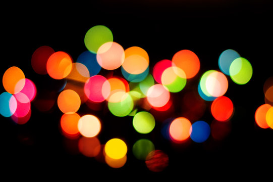 colorful Bokeh Background