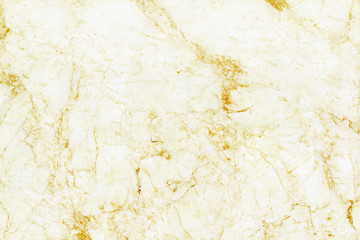 Gold white marble texture background with high resolution, top view of natural tiles stone floor in seamless glitter pattern.