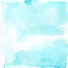 Watercolor mint background. Great for web sites, digital wallpapers, scrapbooking, wrapping paper, background for cards, invitations and other areas of creativity.