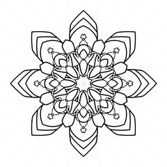 Obraz premium Gold Element Premium Mandala Design