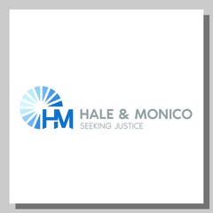 hele & monico logo, can be used for website and company logos