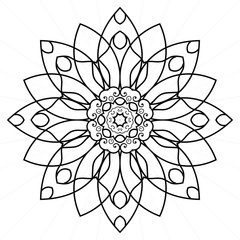 Gold Element Premium Mandala Design