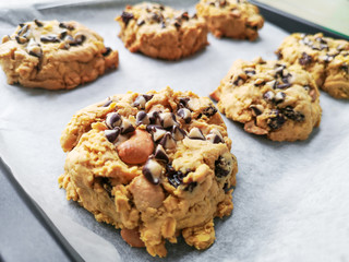 Cookies that are out of the oven