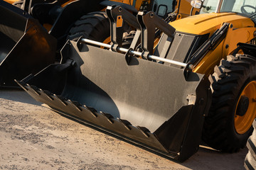 Tractor. Earth mover. Front end loader.