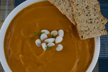 Butternut Ginger soup 