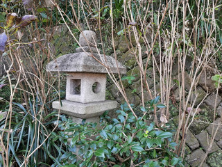 Kamakura / Japan - November, 11, 2019: Hase-dera temple (Hase-kannon)