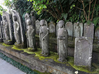 Kamakura / Japan - November, 11, 2019: Hase-dera temple (Hase-kannon)