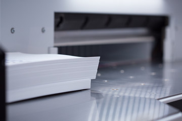 Production and gluing of books.