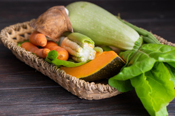 Ingredients for cooking Potaje Canario,  delicious vegetable soup of Canary Island .
