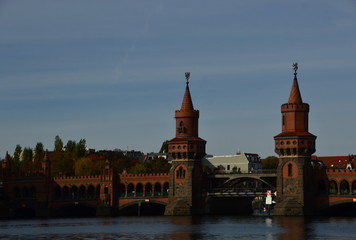Oberbaumbrücke Friedrichshain / Kreuzberg, Berlin