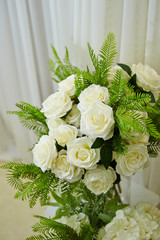 Flower decoration for wedding party 