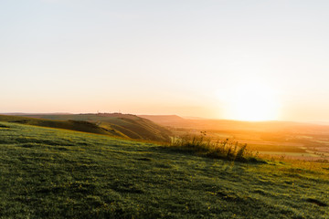 Sunset Devil's Dyke