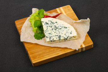 Blue cheese slice