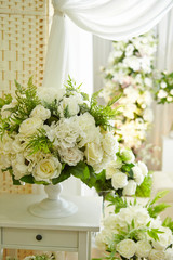 Flower decoration for wedding party 
