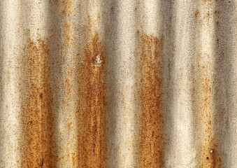Rusty metal as an abstract background